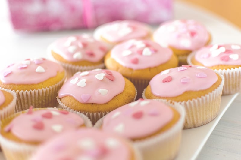 Colorful cupcake